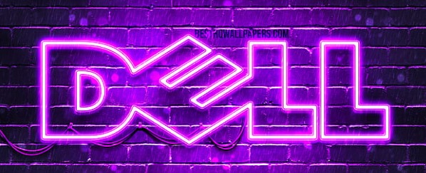 Dell Neon LOGO - 24 x 8.5 Inches