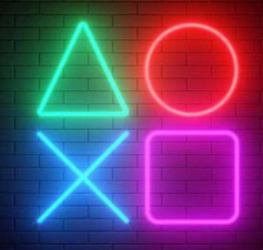 Game Room Neon Sign - 14 x 14 Inches