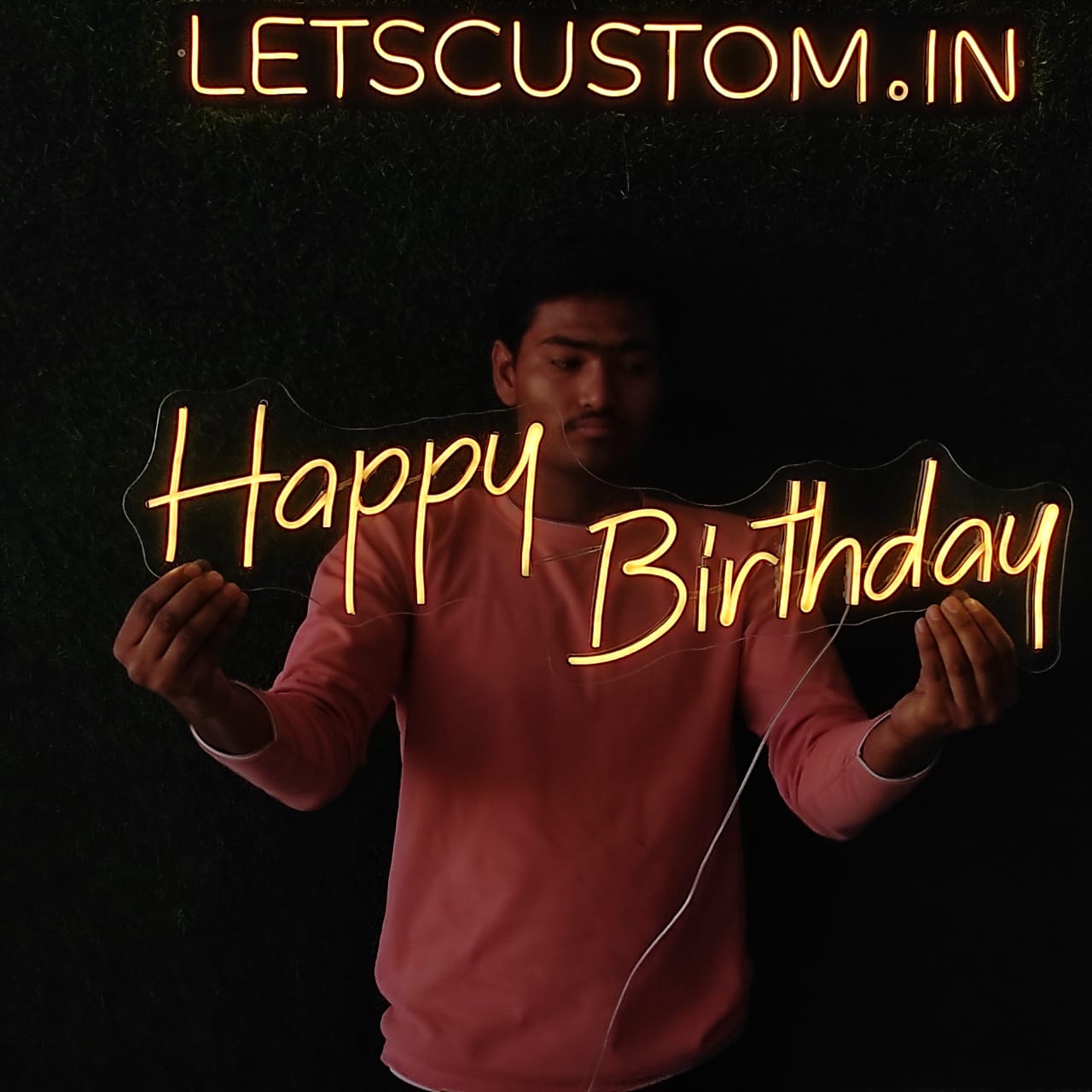Happy Birthday Neon Sign