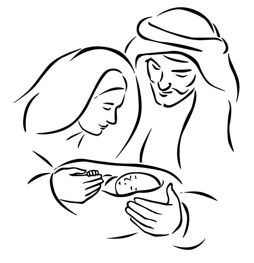 Christmas Nativity Wooden Wall Art
