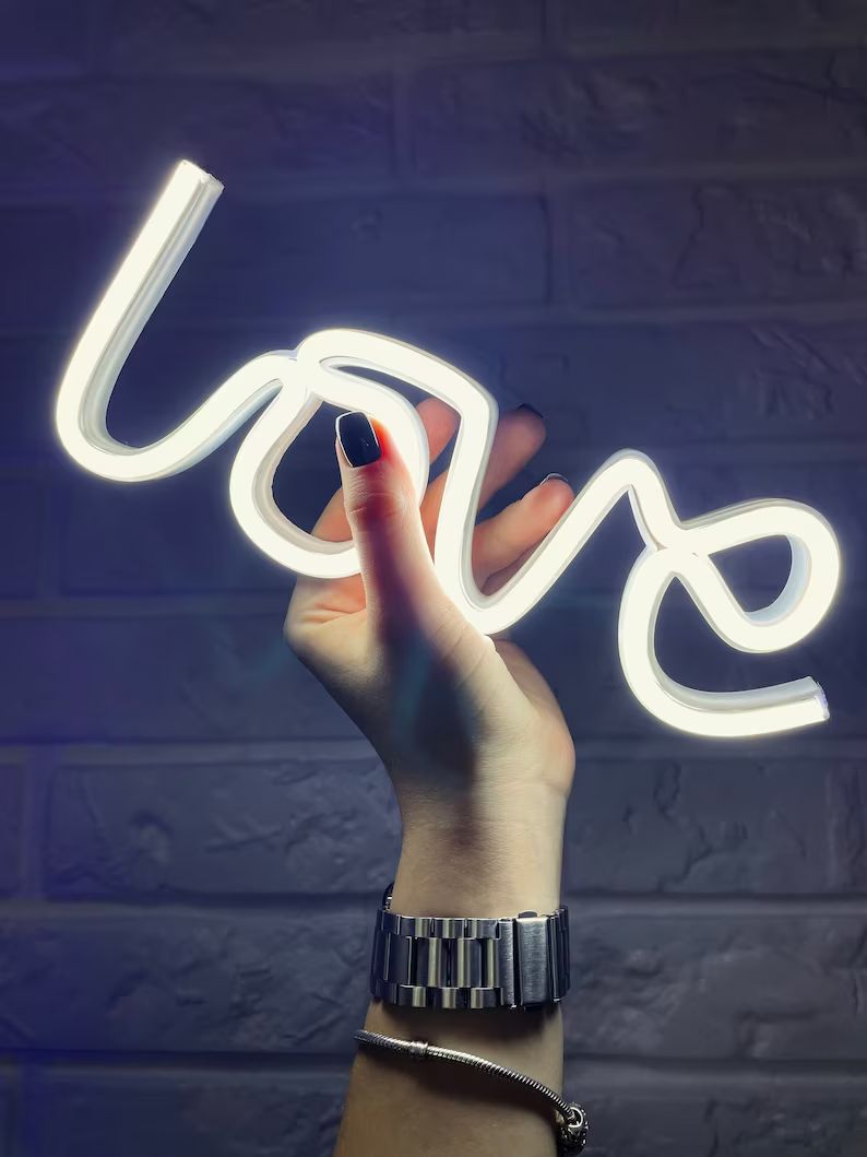 Love Neon Sign Led couple Art Light Sign