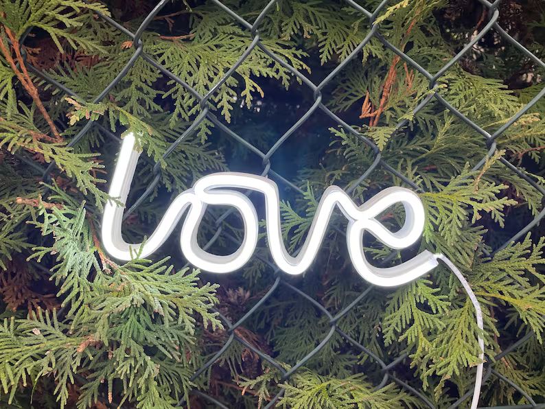 Love Neon Sign Led couple Art Light Sign