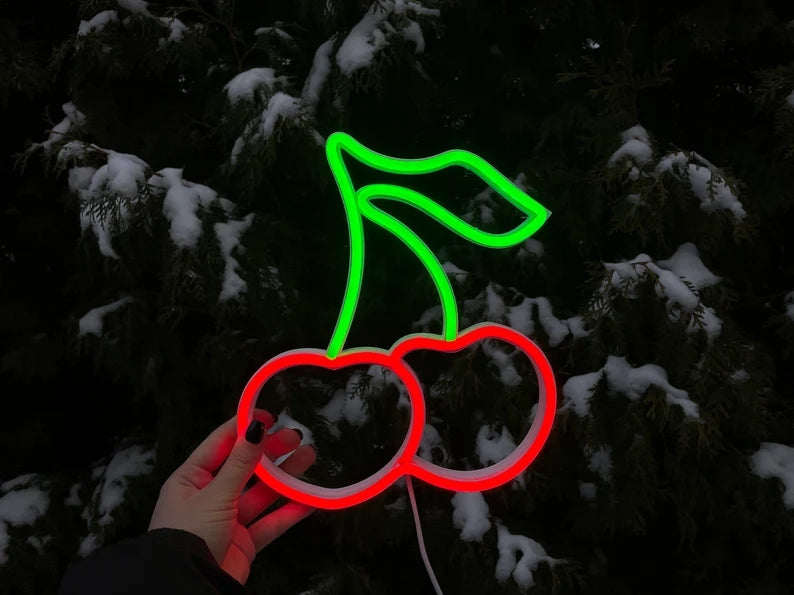 Cherry Neon Sign Neon Sign