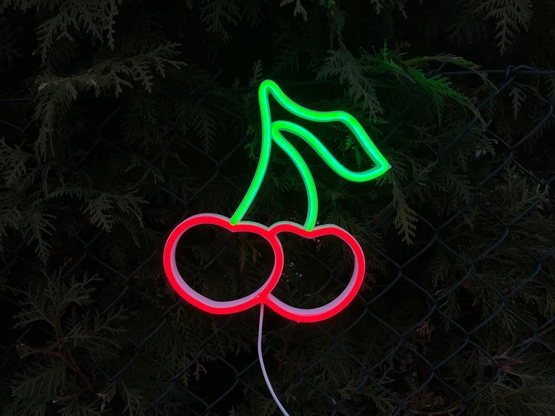 Cherry Neon Sign Neon Sign