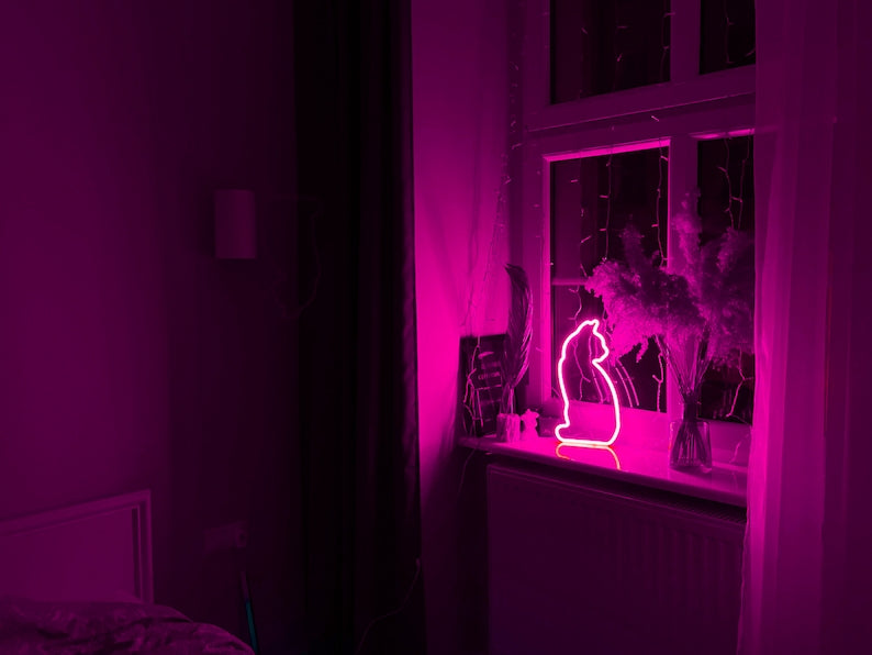 Cat Lover Neon Sign