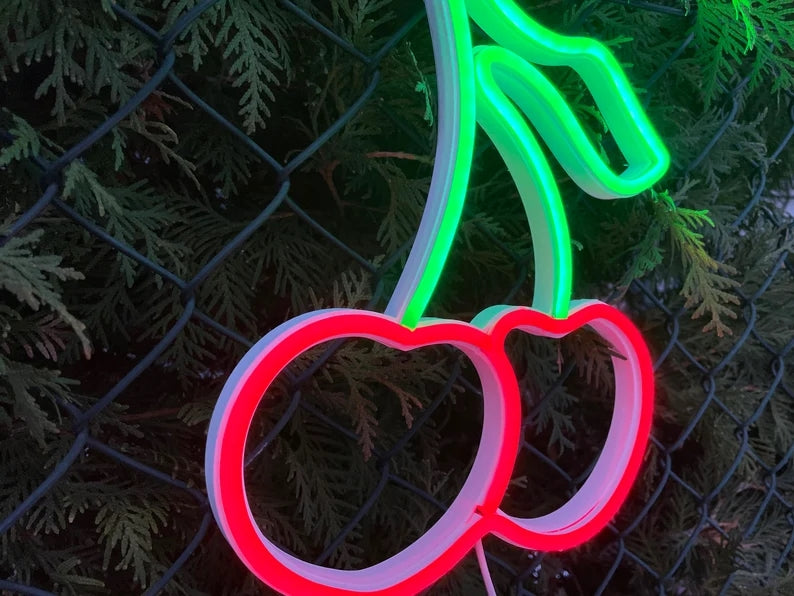 Cherry Neon Sign Neon Sign
