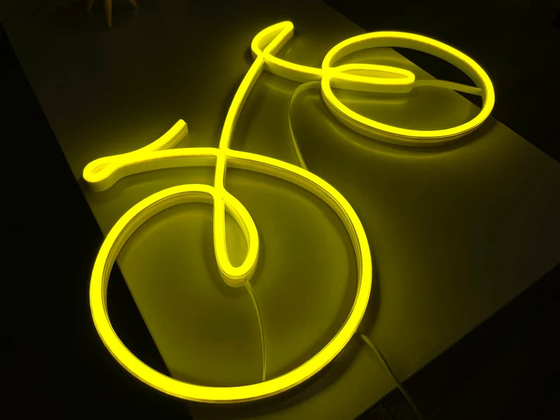 Bicycle Neon LED Sign Wall Art