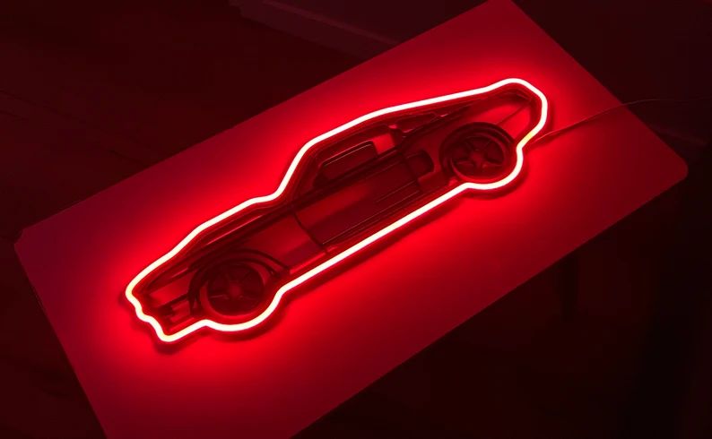 Mustang Car Neon Sign