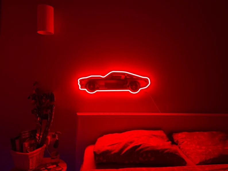 Mustang Car Neon Sign