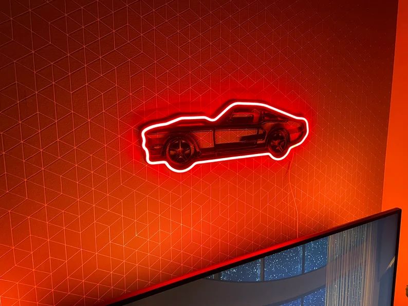 Mustang Car Neon Sign