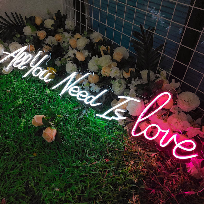All You Need is Love Neon Sign