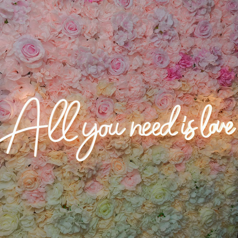All You Need is Love Neon Sign
