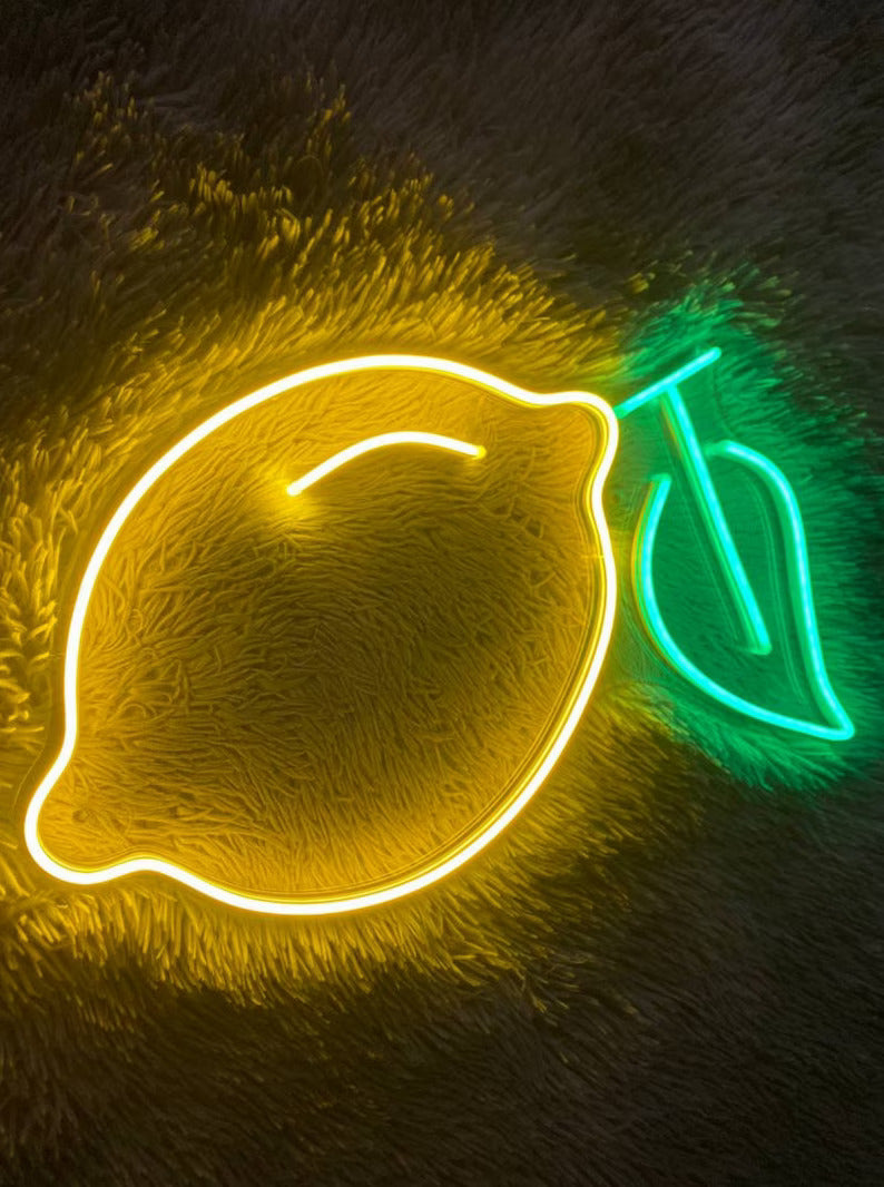 Lemon Led Neon Sign