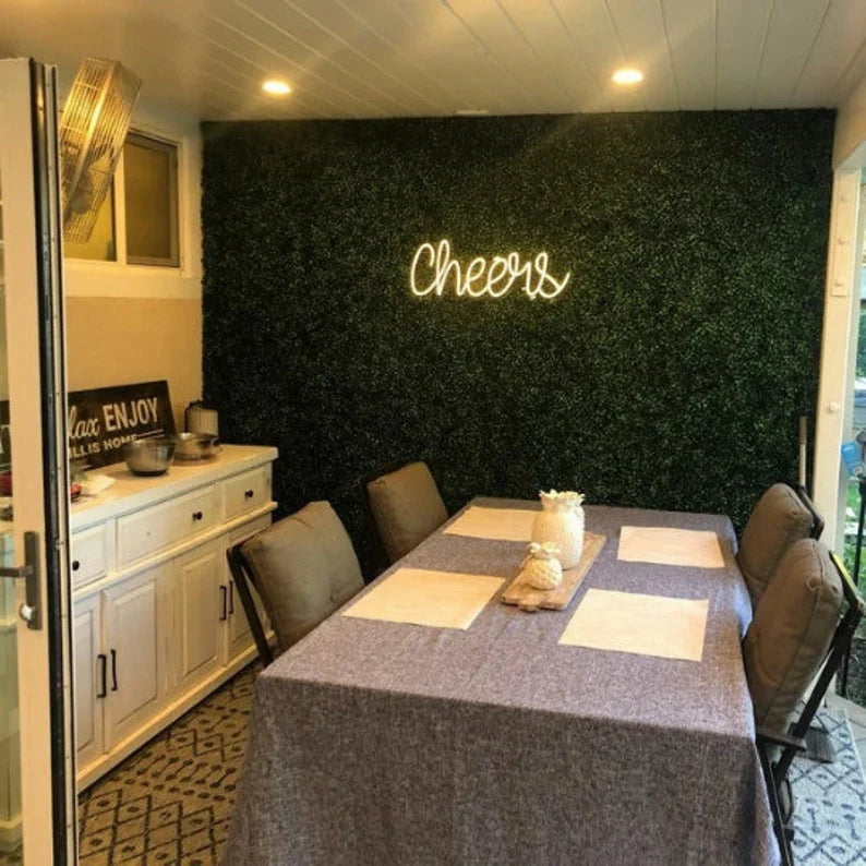 Cheers Neon Sign For Party