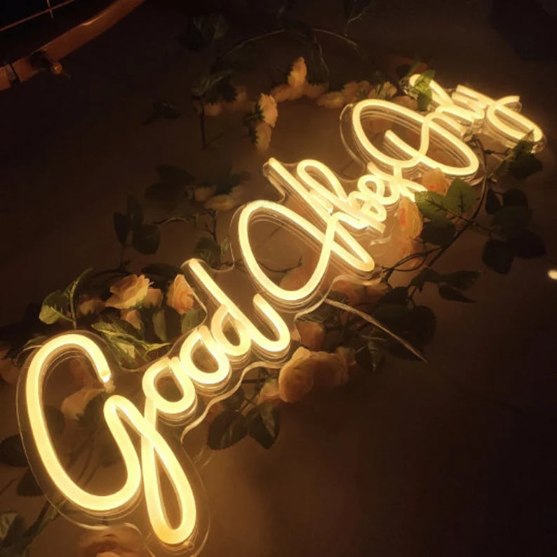 Good Vibes Only Neon Sign