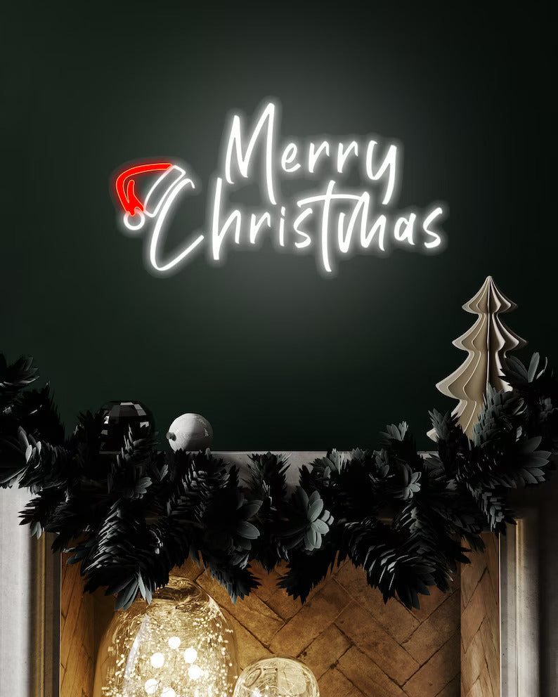 Merry Christmas Neon Sign