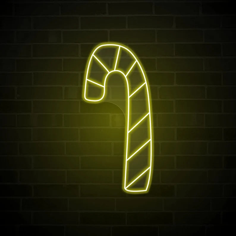 Christmas Candy Stick LED Neon Sign