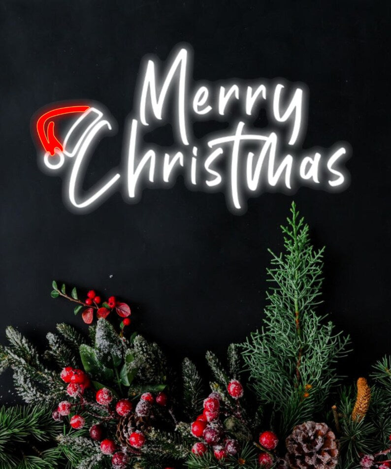 Merry Christmas Neon Sign