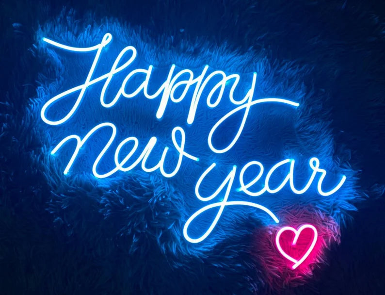 Happy New Year Neon Sign