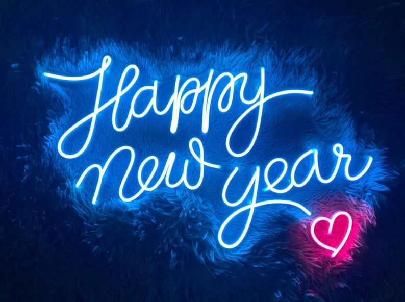 Happy New Year Neon Sign