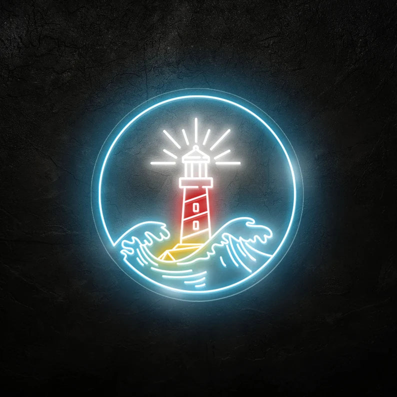 Lighthouse Neon Sign