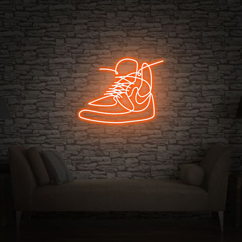 Nike Jordan Sneaker Neon Sign