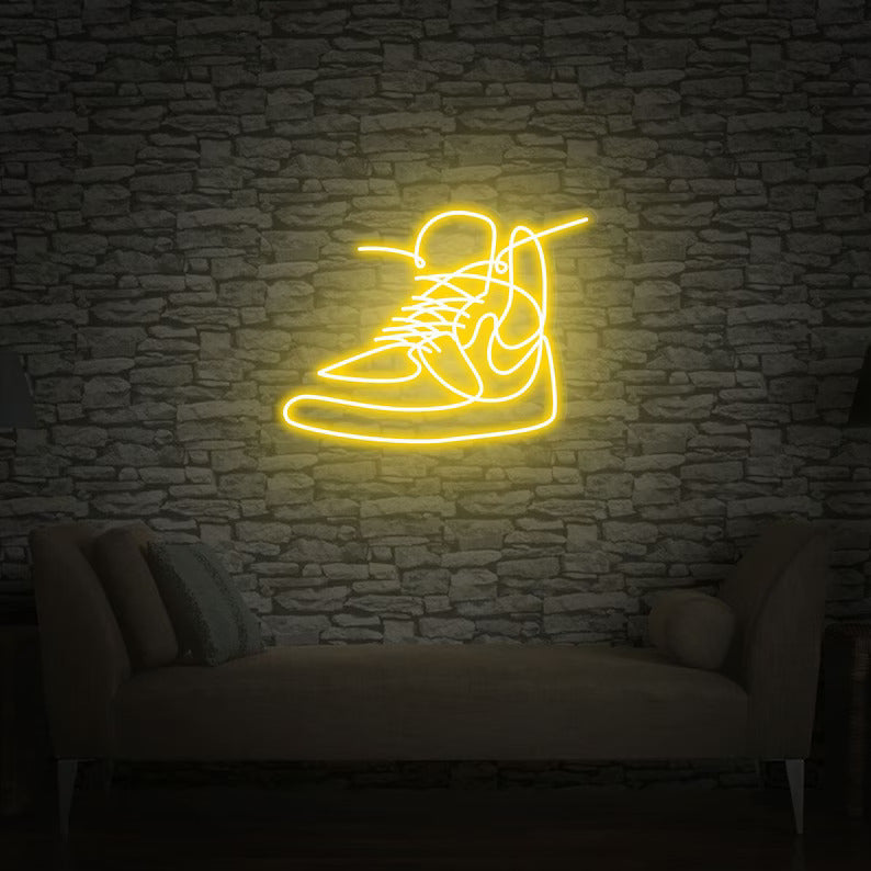 Nike Jordan Sneaker Neon Sign