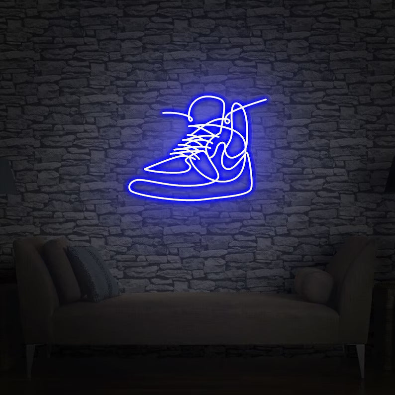 Nike Jordan Sneaker Neon Sign
