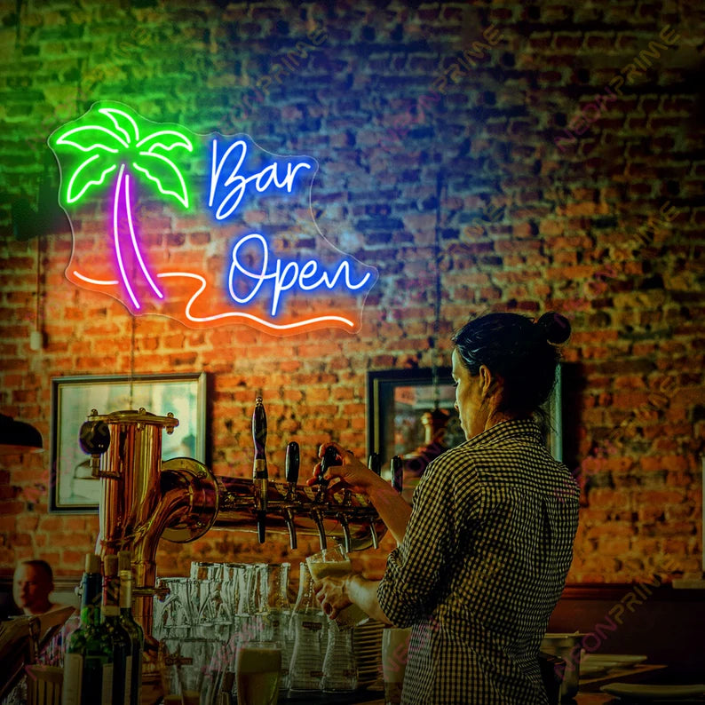 Bar Open LED Neon Sign