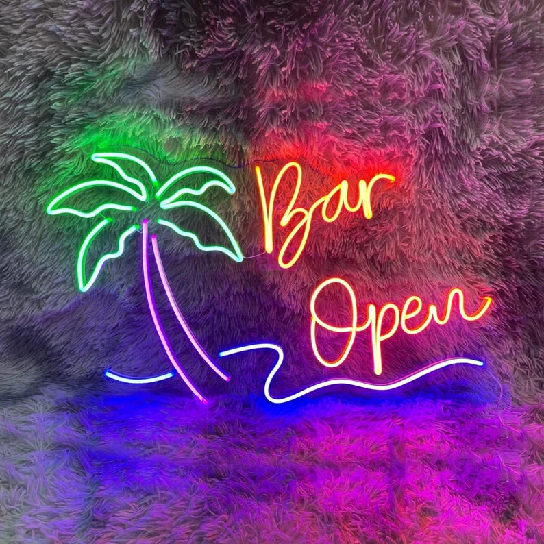 Bar Open LED Neon Sign
