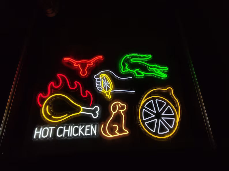 Cute Dog Neon Sign