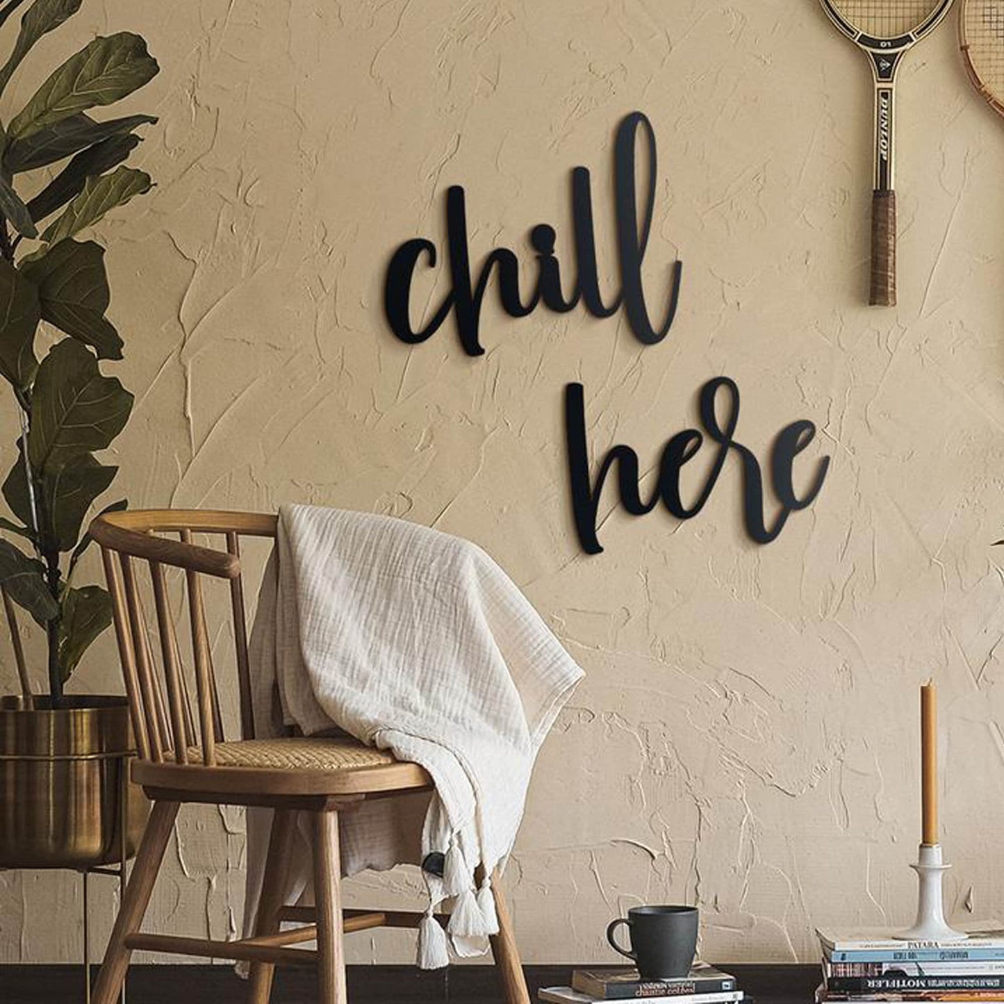 Chill Here Wall Sign