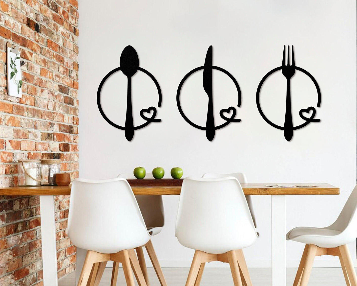 Fork, Spoon, Knife ( Kitchen Decor)