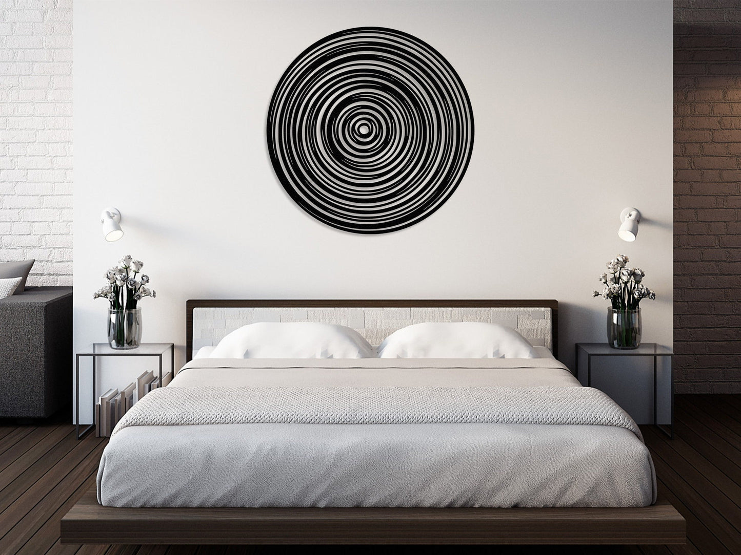 Abstract Circle Wall Art
