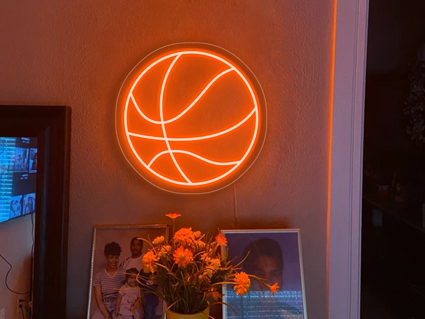Basketball Neon Sign