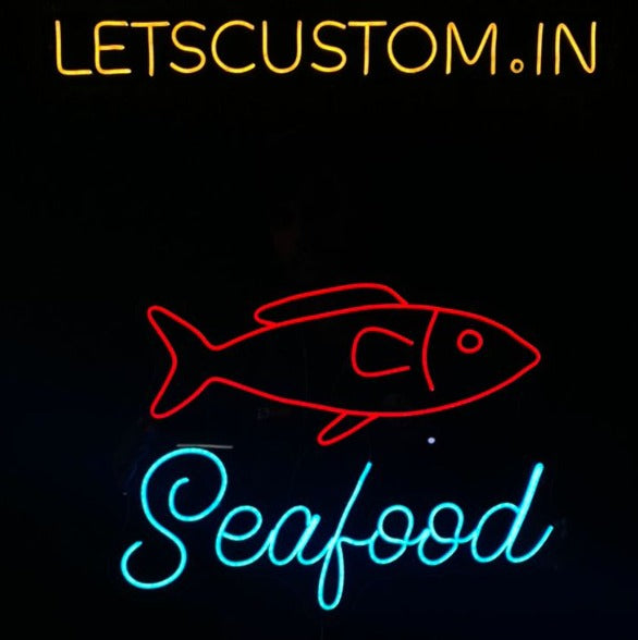 Seafood Neon Sign