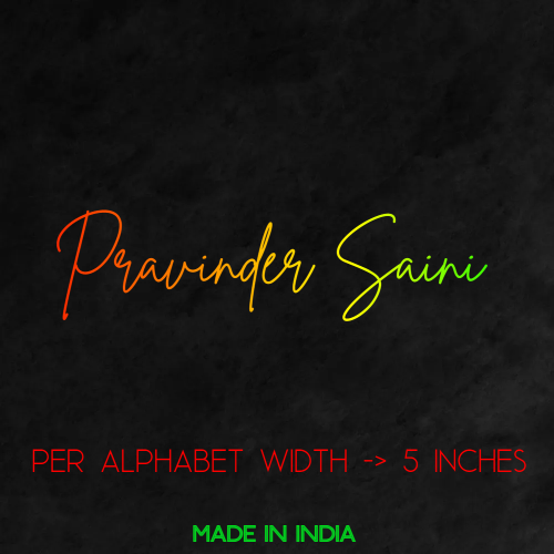 Customize Your Neon Sign