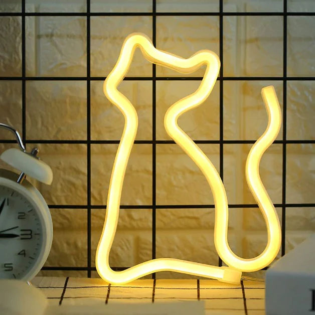 Cat Mini Neon Sign