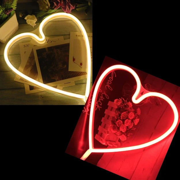 Heart Mini Neon Sign Light