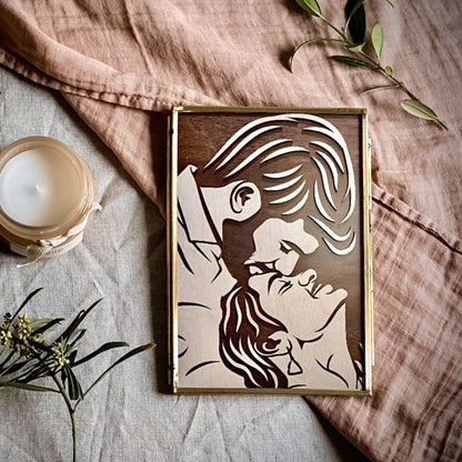 Photo Carving On Wood