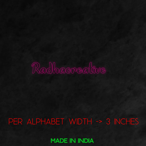 Customize Your Neon Sign