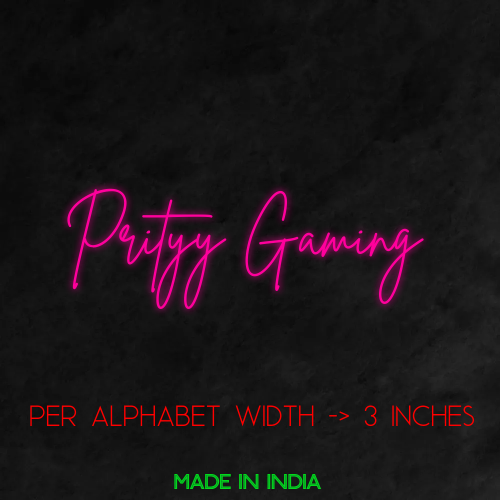 Customize Your Neon Sign