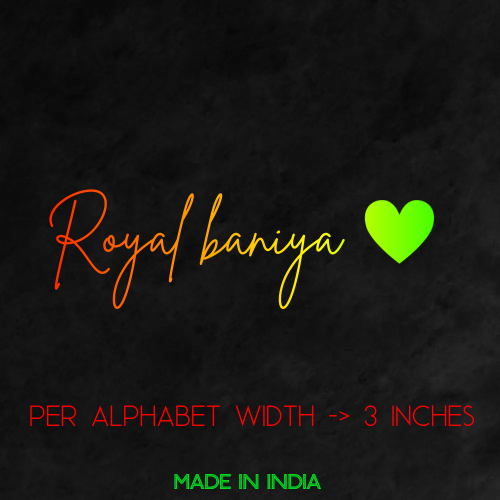 Customize Your Neon Sign