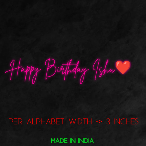 Customize Your Neon Sign