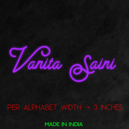 Customize Your Neon Sign