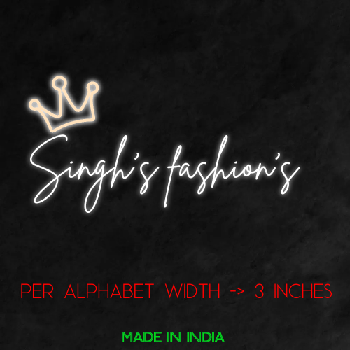 Customize Your Neon Sign