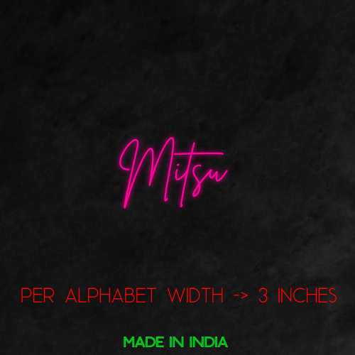 Customize Your Neon Sign