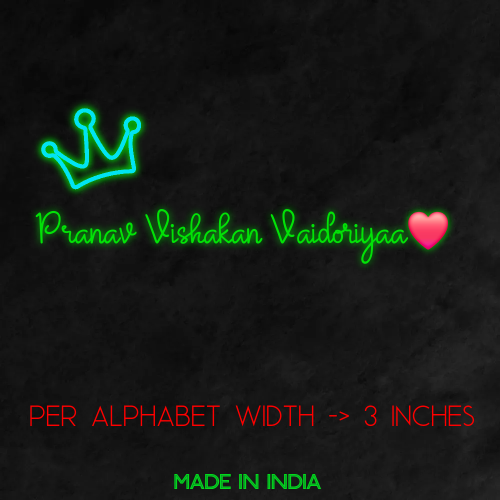Customize Your Neon Sign