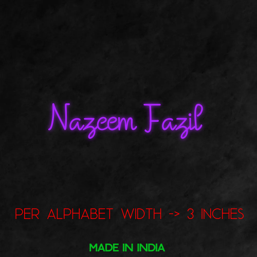 Customize Your Neon Sign