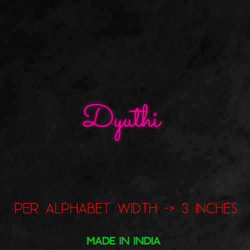 Customize Your Neon Sign